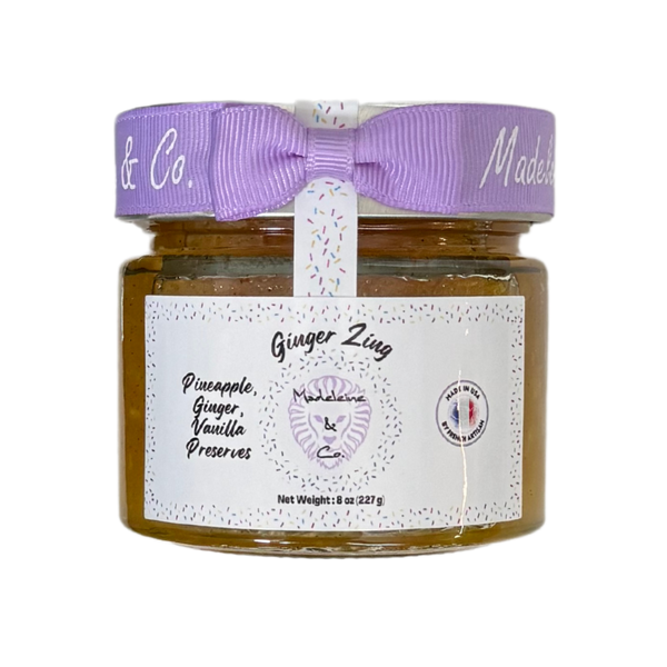 Pineapple Ginger Vanilla Jam Preserves – Madeleine & Co.